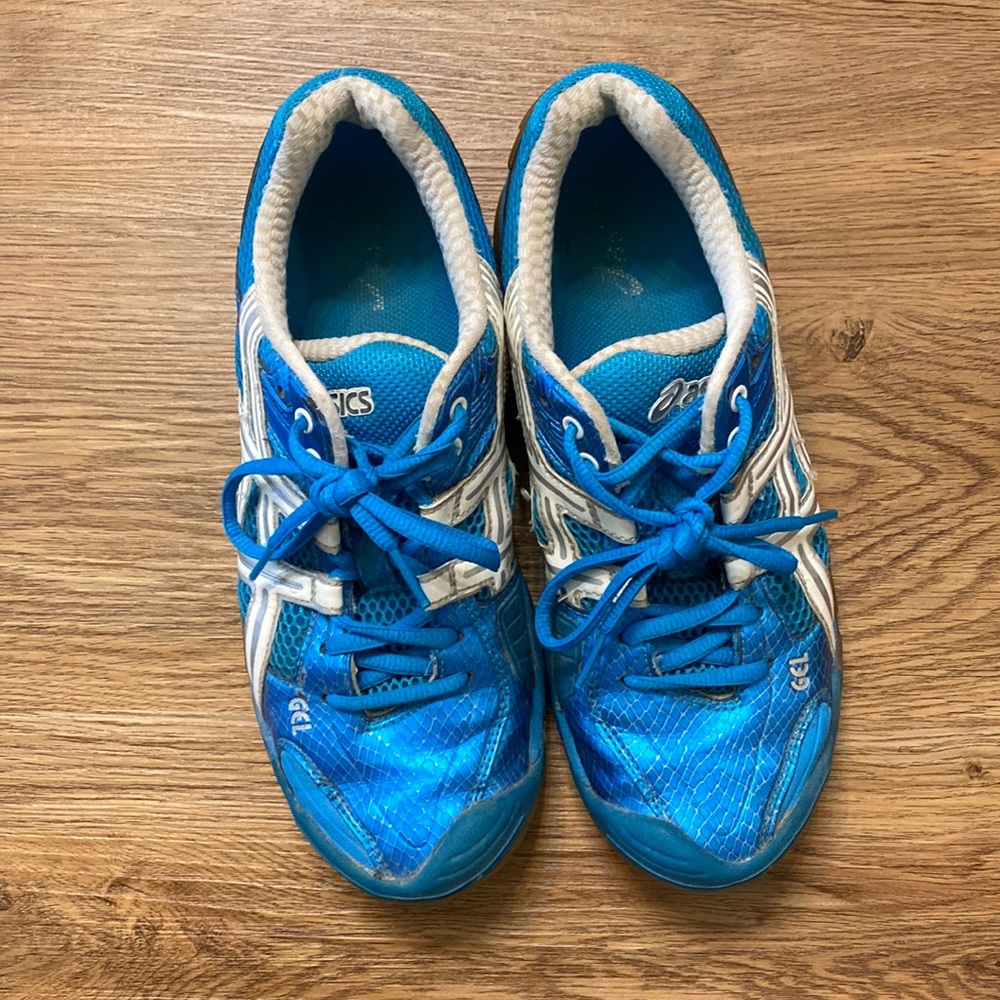 Teal snakeskin Aesics
